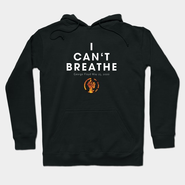 I Can't Breathe - Black Lives Matter Hoodie by MReinart